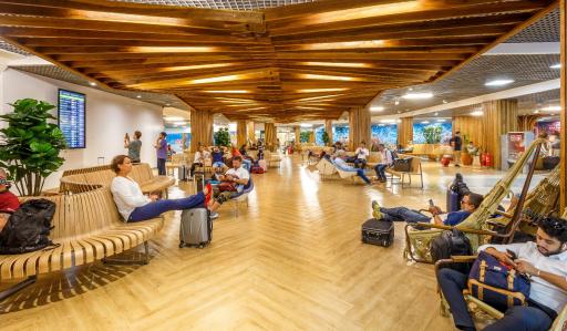 Identidade cultural da Bahia inspira decoração do Aeroporto de Salvador