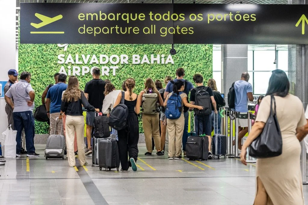 Com alta de 7%, Salvador Bahia Airport ultrapassa 1,8 milhão de passageiros no 2º trimestre