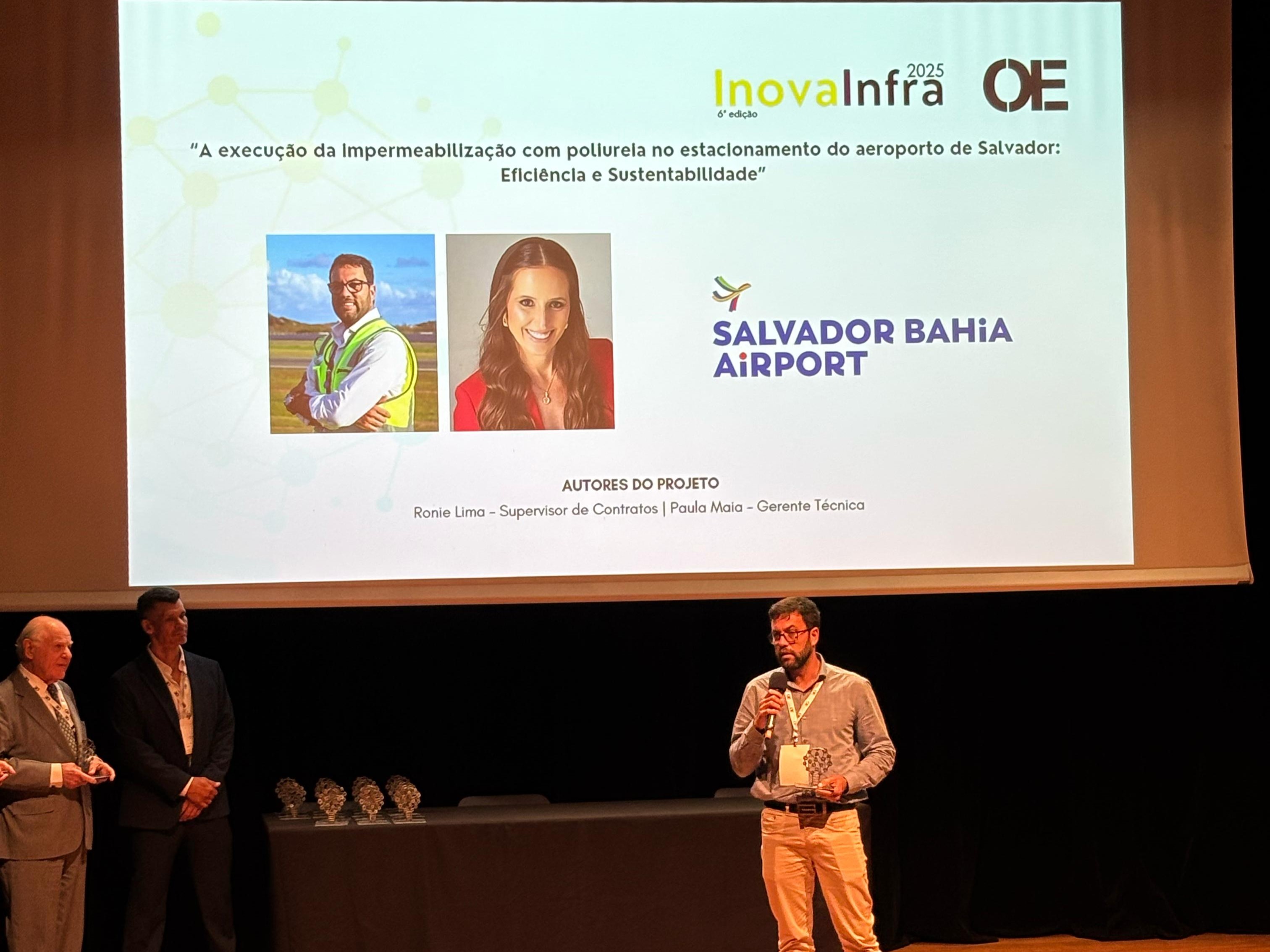 Salvador Bahia Airport conquista Prêmio Inova Infra pelo terceiro ano consecutivo