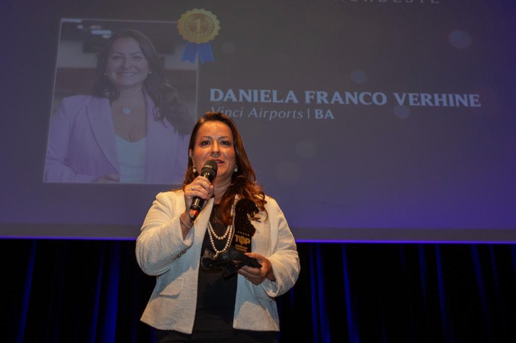 Gerente de Comunicação da VINCI Airports é ganhadora do Prêmio Top Mega Brasil