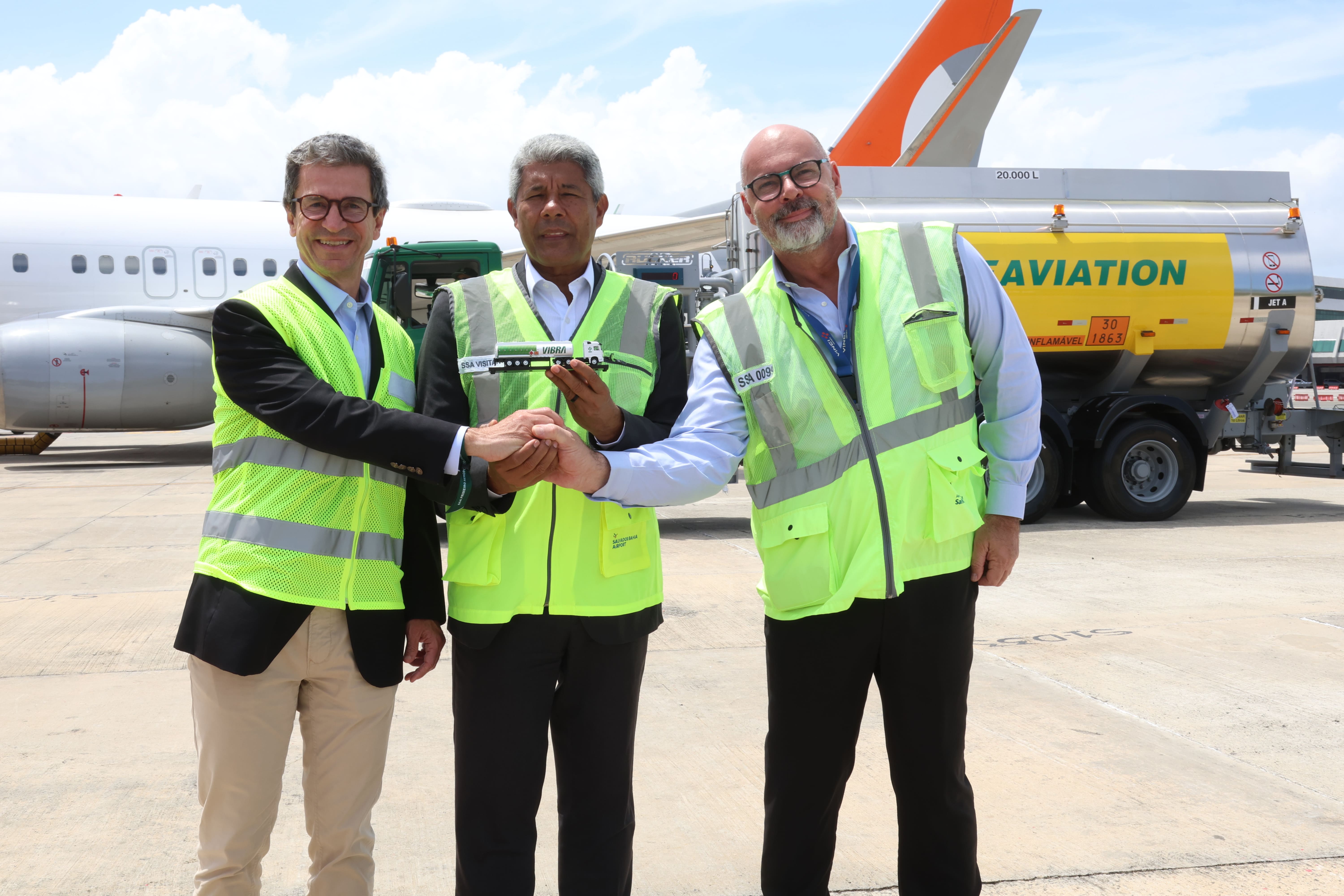 Bahia tem o primeiro aeroporto do Brasil com abastecimento de voos comerciais com Combustível Sustentável de Aviação (SAF)